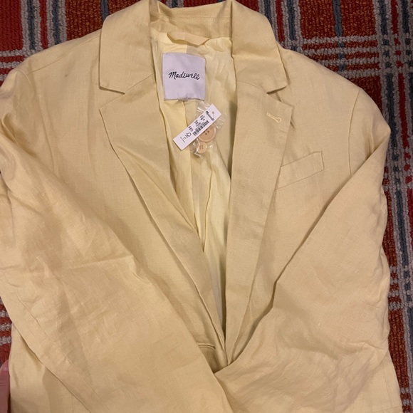 Madewell Linen Blazer - Picture 5 of 9